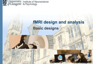 MSc_fMRI_Basic design and analysis