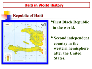 Haitian Heroes and Haiti Posters - the School District of Palm Beach