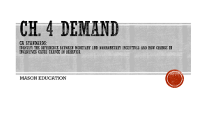 Ch. 4 Demand - Mason Education Home Page
