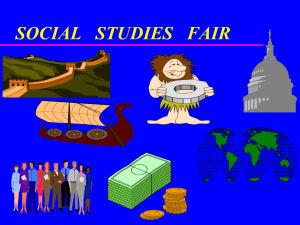 Social Studies FAIR Presentation