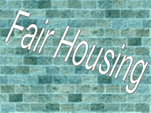 Fair Housing and Structural Inequality