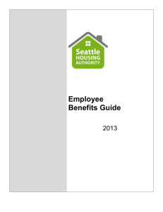 Employee Benefits Guide - Seattle Housing Authority