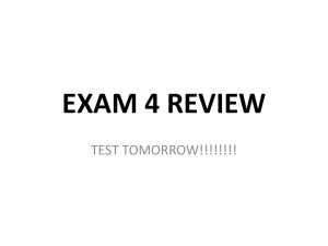 Exam-4-REVIEW