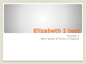 Elizabeth I test