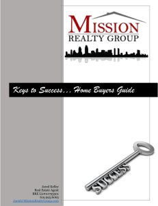 Keys to Success* Home Buyers Guide