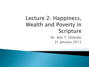 Lecture 2 Scripture