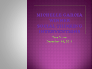 Michelle Garcia Winner Presentation