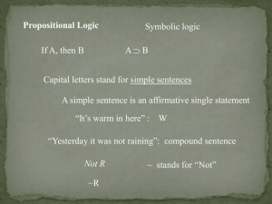 8 Propositional Logic REV Feb 2014