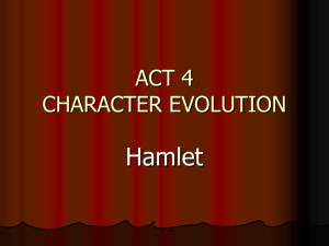 5 Hamlet Act 4 Questions