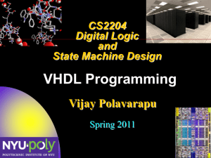 VHDL Constructs
