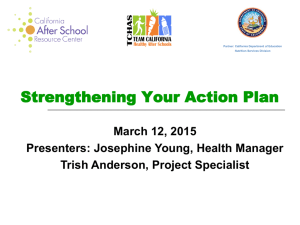 Strengthening Your Action Plan Presentation