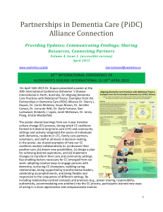 PiDC Alliance Connection Newsletter Volume 5 Issue 1 (accessible