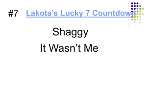Lakota's Lucky 7 Countdown