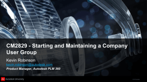 CM2829 - Starting and Maintaining a Company User Group