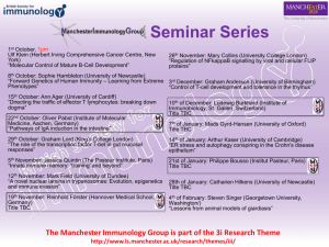 poster - Manchester Immunology Group