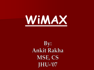 WiMAX By