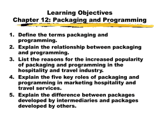 Chapter 12: Packaging and Programming - Delmar