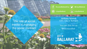 The Results City of Ballarat on Social Media