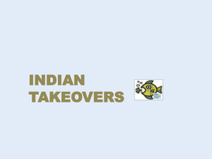 INDIAN TAKEOVERS Meaning Of Acqusition