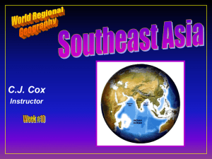 Southeast Asia Geography