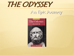 The Odyssey - chapmanenglish