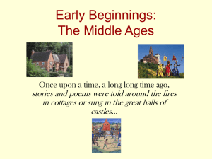 Early Beginnings: The Middle Ages