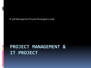 Project - Manajemen Proyek Perangkat Lunak