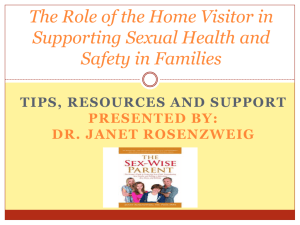 Supporting parents to raise sexually safe and healthy children