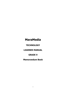 module 2 - MaraMedia