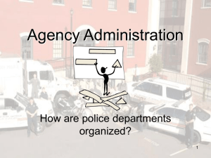Agency Administration