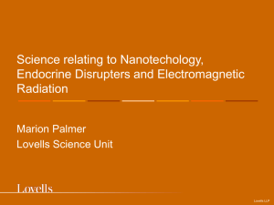 Science relating to Nanotechology, Endocrine Disrupters and