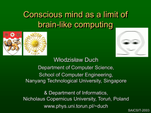 Conscious mind as a limit of brain