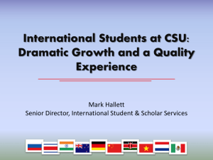 International Students at CSU - Advising@CSU