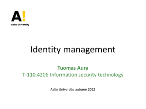 09 Identity management