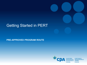 Webinar for Students in PPRs on PER and PERT Feb 2015