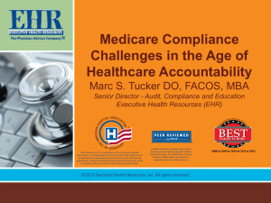 Medicare Compliance Challenges in the Age of