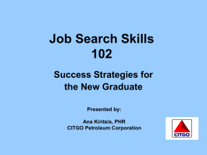Job Search Skill 102