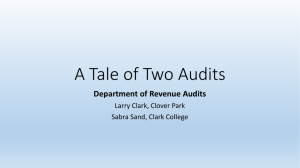 A Tale of Two Audits