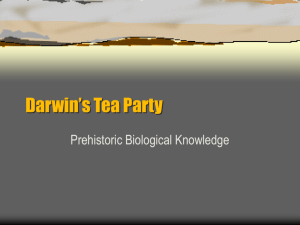 Prehistoric Biological Knowledge