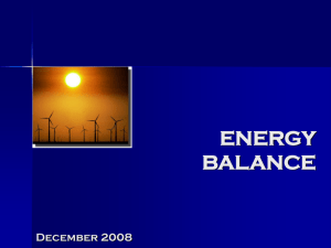 energy balance - United Nations Statistics Division