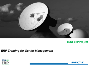 ERP Training for Senior Management