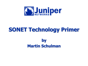 SONET Technology Primer