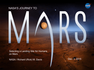 Report on the Human Mars Landing Site Conference