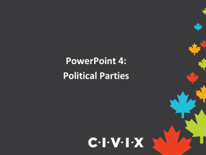 PowerPoint 4 — Political Parties