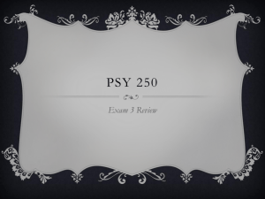 PSY 250