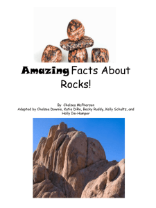 Amazing Facts About Rocks