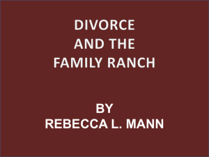 Wife's non-marital property - Gunderson | Palmer | Nelson | Ashmore