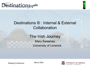 Destinations: The Irish Journey