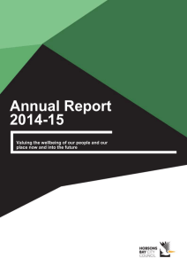 Through its 2014–15 Annual Report, Council details the activities