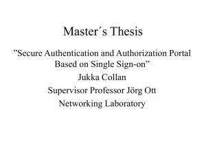 Master´s Thesis
